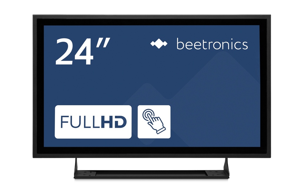 Beetronics 24 Zoll Touchscreen Metall