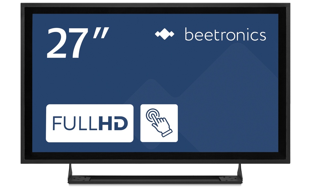 Beetronics 27 Zoll Touchscreen Metall
